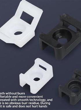 500 Pieces Nylon Cable Tie Base Anti-corrosive Insulative