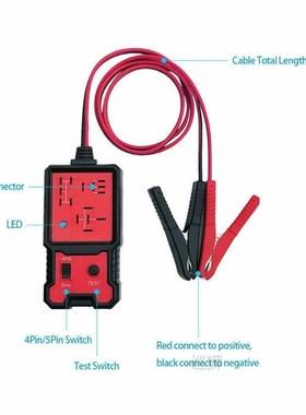 Car Relay tester 12V Electronic Automotive Auto Battery Chec