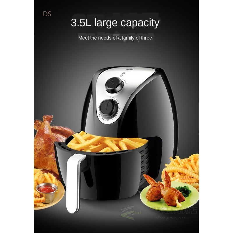 Air Deep-Fried Pot Mass Deep Frying Pan Deep-Fried Pot Sootl