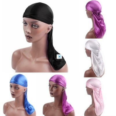 Unisex Men's Durags Hip Hop Bandana Pirate Cap Du Doo Ra