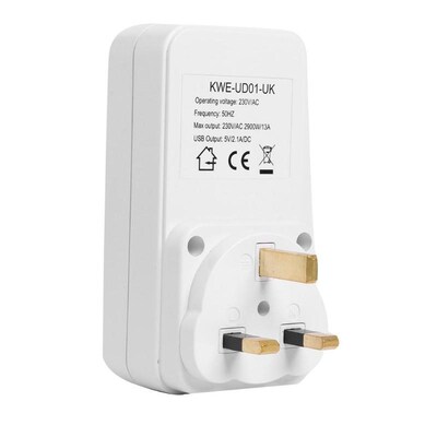 VODOOL Home Kitchen Timer Outlet AU UK FR BR EU Plug Intelli
