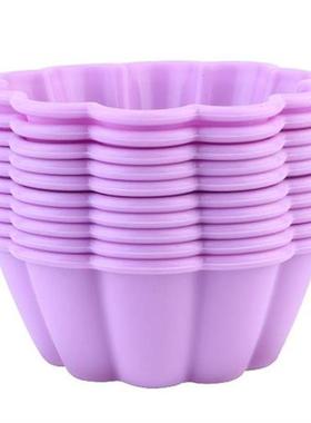 Baking Silicone Cups Cupcake Muffin Liners Molds Reusable
