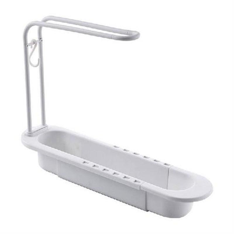 Expandable Sponge Soap Holder Updated Adjustable 2-in-1