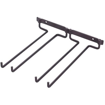 Stemware Wine Glass Rack Wall Mountable Heavy Duty Thick Wro