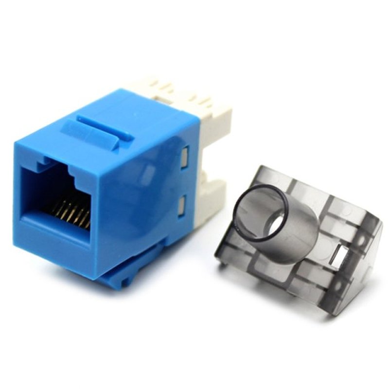 50Pcs Gigabit CAT6 UTP RJ45 Connector CAT6 Module Informatio