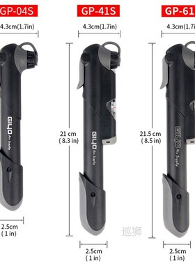 GIYO Bicycle Pump Mini 120 Psi Pressure MTB Mountain Road Bi