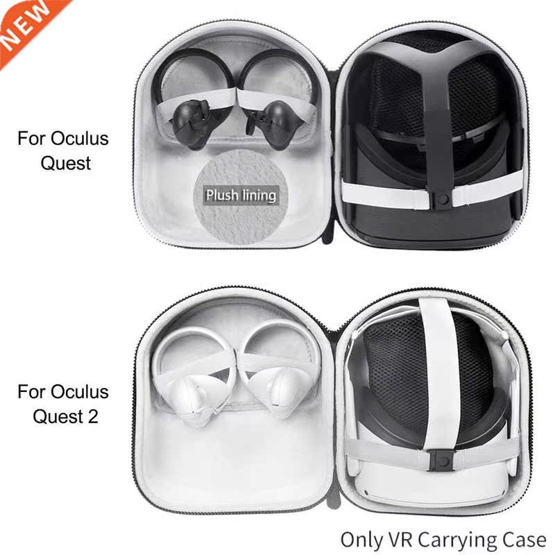 Gaming Zippered Portable Hard EVA VR Carrying Case Accessori