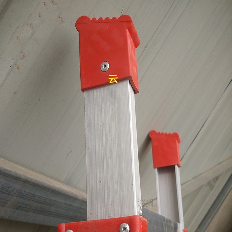 4pcs thickening Non-slip Aluminum ladder leg caps Rubber ova