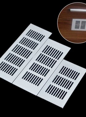 1 Piece 80*200/80*300/80*350 Silver Air Vent Louvred Grill C
