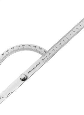 180 Degree Adjustable Semicircle Protractor 150mm Adjustable