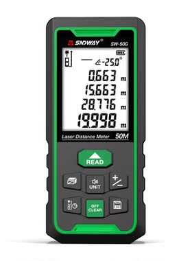 50m 70m 100m Digital Laser rangefinder Green laser range fin