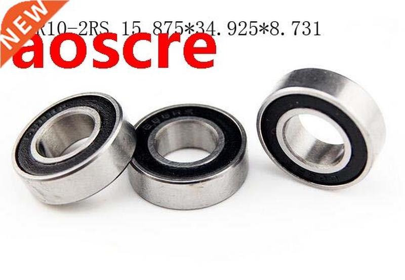 [5 PCS] R10-2RS R10RS 15.875*34.925*8.731 Rubber Ball Beari