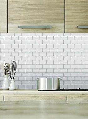 Peel and Stick Backsplash 10X10 Inch Removable 3D Subway