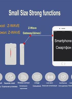Z-Wave Plus Door Sensor Alarm Detector Magnetic Switch ZWave