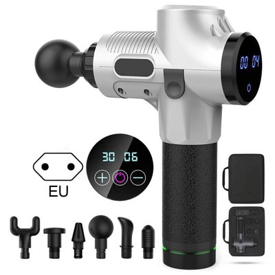 Massage Gun Muscle Relaxation Massager Vibration Fascial Gun