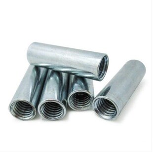 Roun Connection 2PCS M12 Nut Screw Galvanized Extended