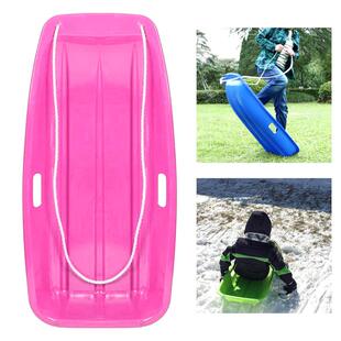 Classic Outdoor Snow Sled Toboggan Sledge Winter Toboggan Sl