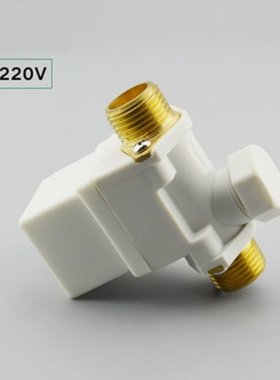 AC 220V Water Air N/C Normally Closed Open Pressure Solenoid