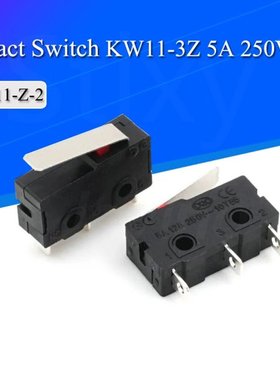 10PCS Tact Switch on off KW11-3Z 5A 250V Microswitch 3PIN Bu