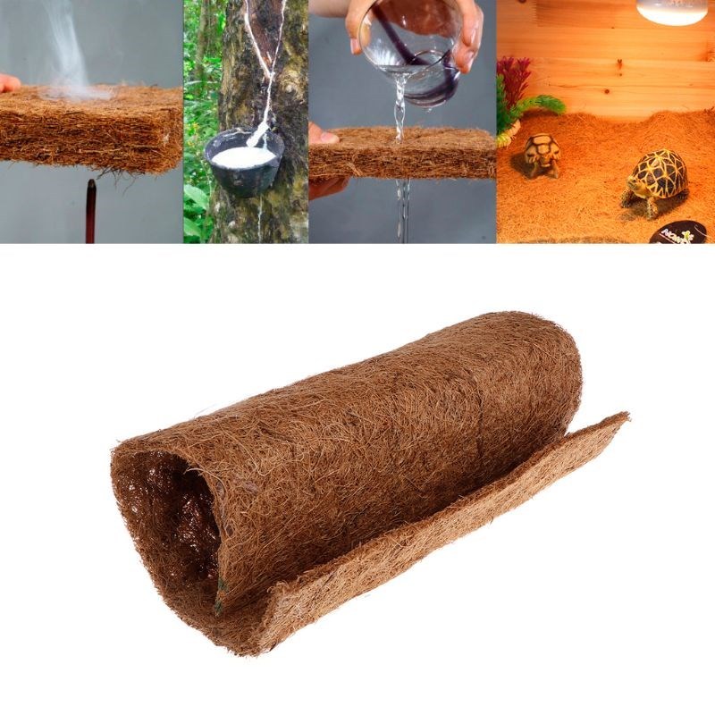 Reptile Pad Coconut Case Cushion Breathable Soft Natural Pet