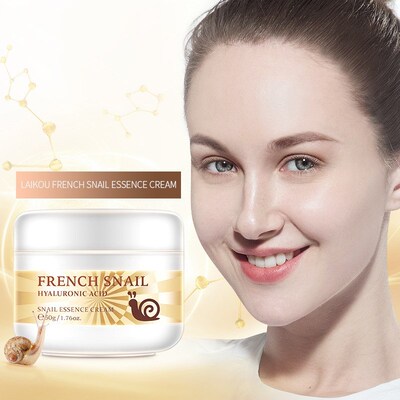 Snail Essence Cream Hyaluronic Acid Anti Aging Moisturizer R