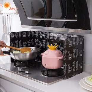 Kitchen Accessories Aluminium Foil Oil Splatter Guard Plate