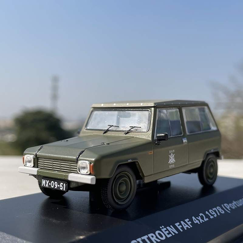 1:43 Scale Citroen FAF 4×2 Alloy Car Model Diecast