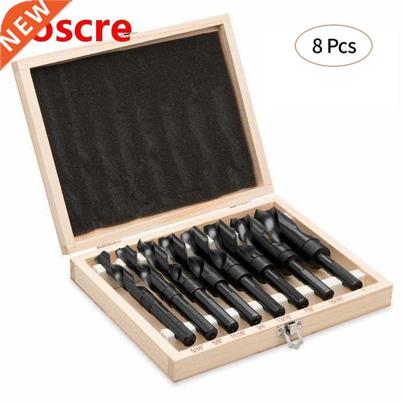 Drill Bits 8pcs Professional HSS Twist Drill Set of 8pcs Hig