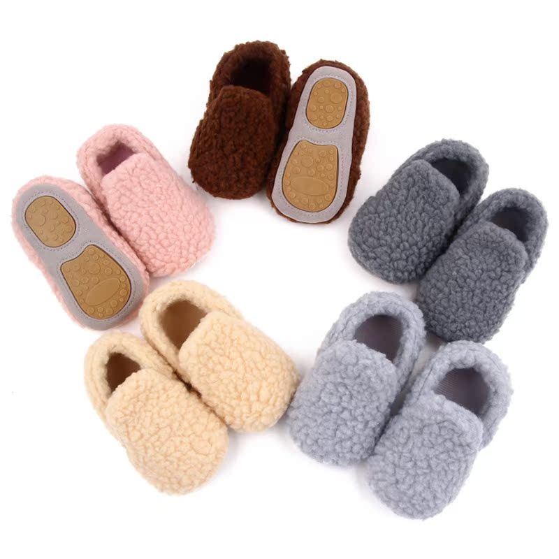 Infant Newborn Baby Slippers Toddler Girls Boys Prewalker