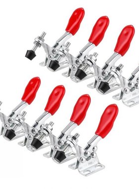 8Pcs Woodworking Clamps GH-201A Horizontal Toggle Clamp 27Kg