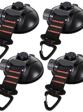 4 Pcs 360° Suction Cup Anchor Securing Hook Tie Down