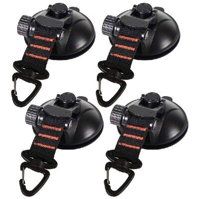 4 Pcs 360° Suction Cup Anchor Securing Hook Tie Down