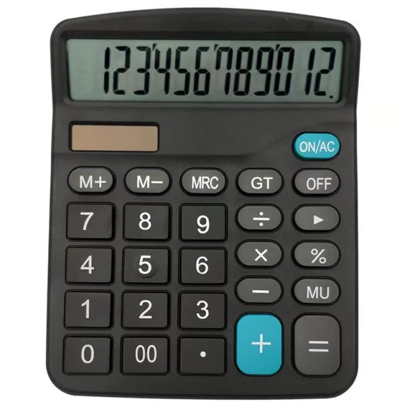12 Digit Solar Scientific Calculator Office Computer Calcula