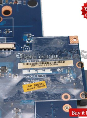 Main Board  Lenovo G560 Z560 NIWE2 LA-5752P Rev1.0 Laptop M