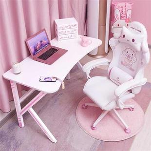 New blue Gaming Desk Ergonomic Professional Gamer Table with