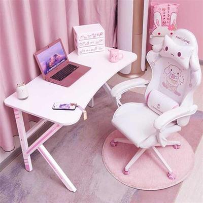 New blue Gaming Desk Ergonomic Professional Gamer Table with