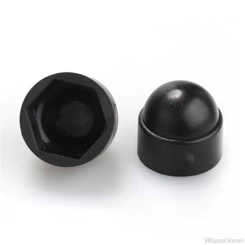 145Pcs M4/M5/M6/M8/M10/M12 Rubber Hex Bolt Caps Rubber Nut D