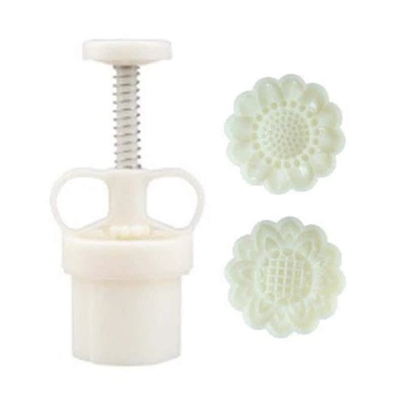 50g Sunflower Shaped Pastry Molds Mooncake Mold Mooncake