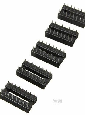 66pcs/lot   Connector IC Sockets DIP6/8/14/16/18/20/24/28 pi