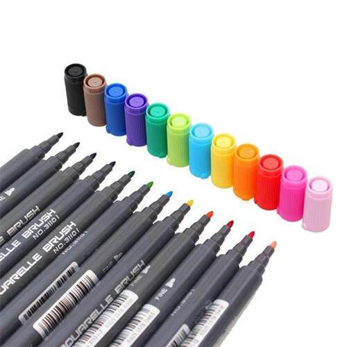 STA 80 Colors Watercolor Brush Pen Set Aquarelle Markers Do