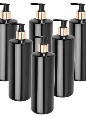 3Pcs 500ml Empty Dispenser Pump Bottle PET Refillable