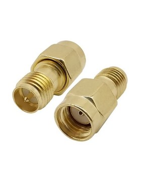 1/2Pieces RP SMA Adapter RP SMA Male Plug to RP SMA Female J