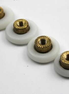 Diameter:18mm Shower glass sliding door hanging wheels Coppe
