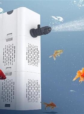 4 IN 1 Aquarium Filter Pump Fish Tank Submersible Silent