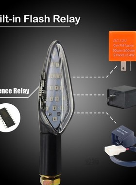 Approved Motorcycle Turn Signals E4 Motorcycle Flasher E Mar