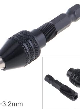 0.3-3.2mm Drill Three Claw Chuck Drill Impact Driver Adapter