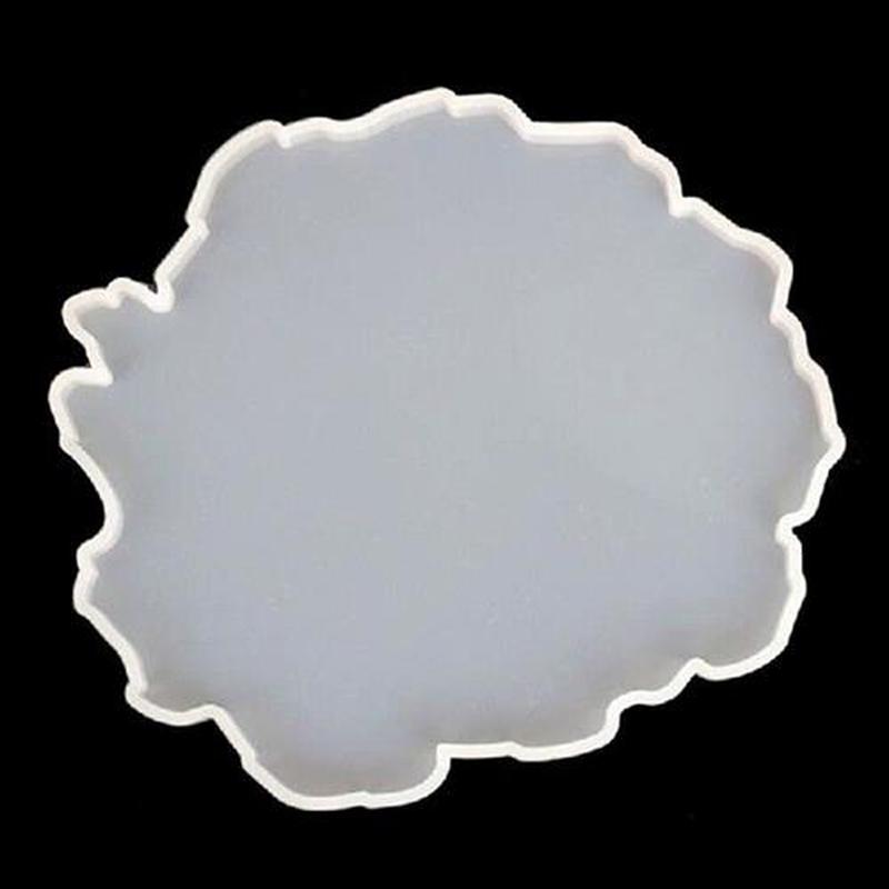 1pc Irregular Ocean Waves Coaster Mold Agate Coaster Resin