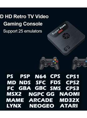 d Hd Tv Video Gaming Console With Wireless/wired Controller