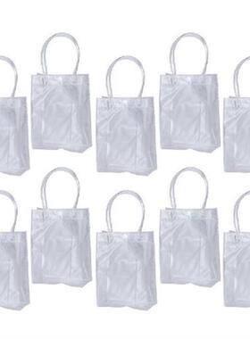 10 Pcs Portable Bag Bulk Gift Bags Party Clear Bag