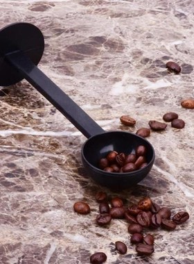 1pcs Coffeeware Plastic Tamping Scoop 2 In 1 Measuring Tampe